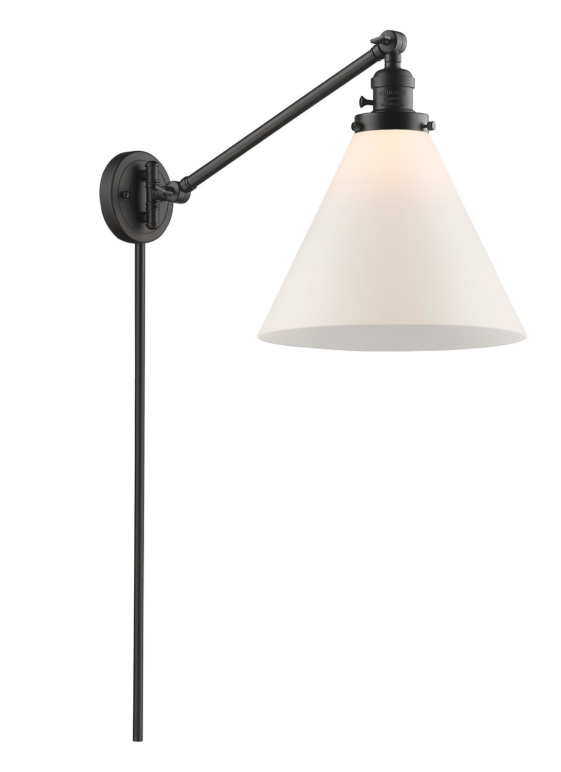 Innovations - 237-OB-G41-L - One Light Swing Arm Lamp - Franklin Restoration - Oil Rubbed Bronze