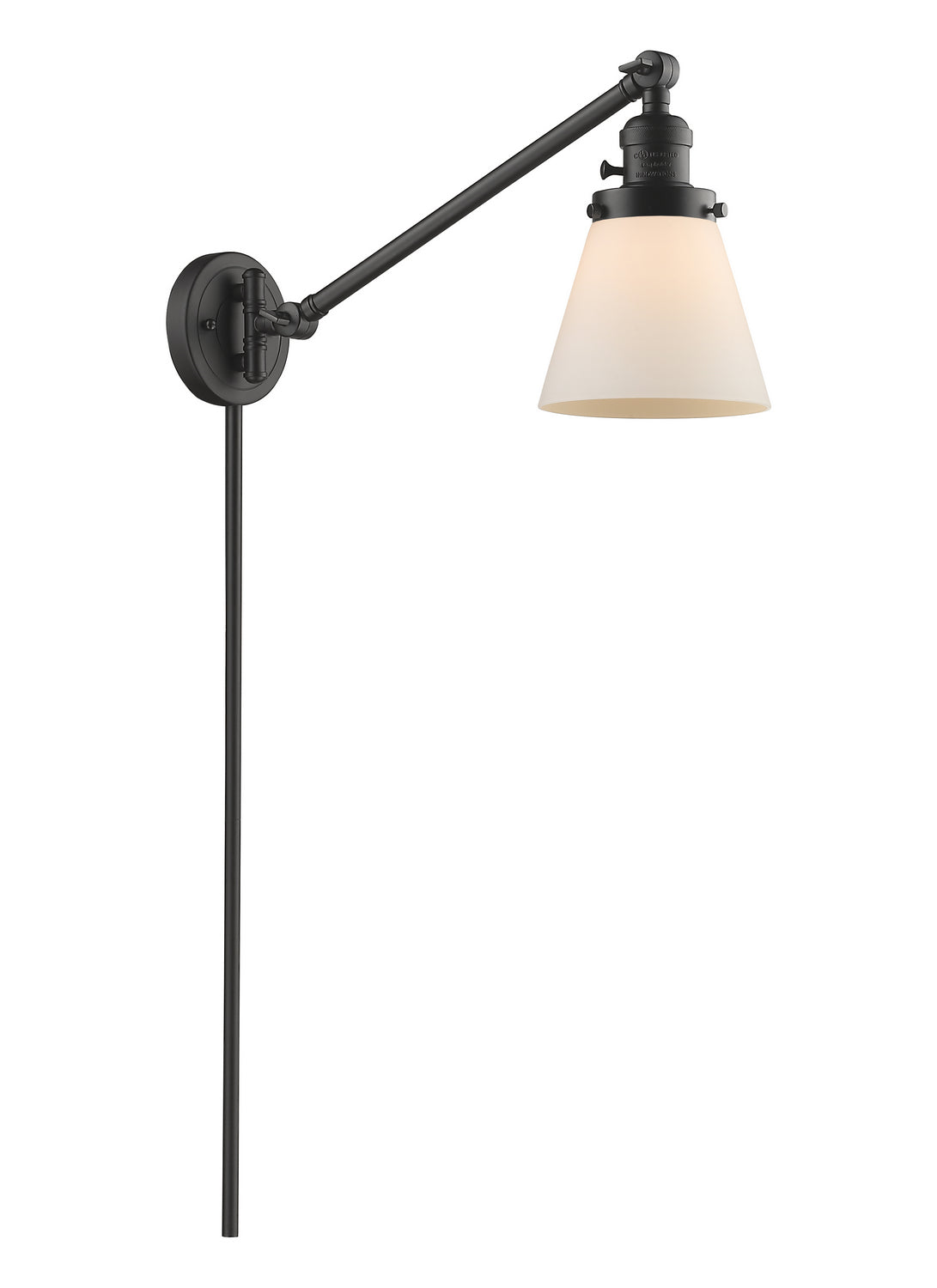 Innovations - 237-OB-G61 - One Light Swing Arm Lamp - Franklin Restoration - Oil Rubbed Bronze