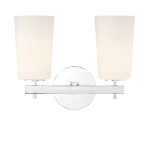 Crystorama - COL-102-CH - Two Light Wall Sconce - Colton - Polished Chrome