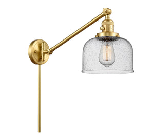 Innovations - 237-SG-G74 - One Light Swing Arm Lamp - Franklin Restoration - Satin Gold