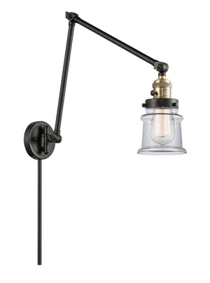 Innovations - 238-BAB-G182S-LED - LED Swing Arm Lamp - Franklin Restoration - Black Antique Brass