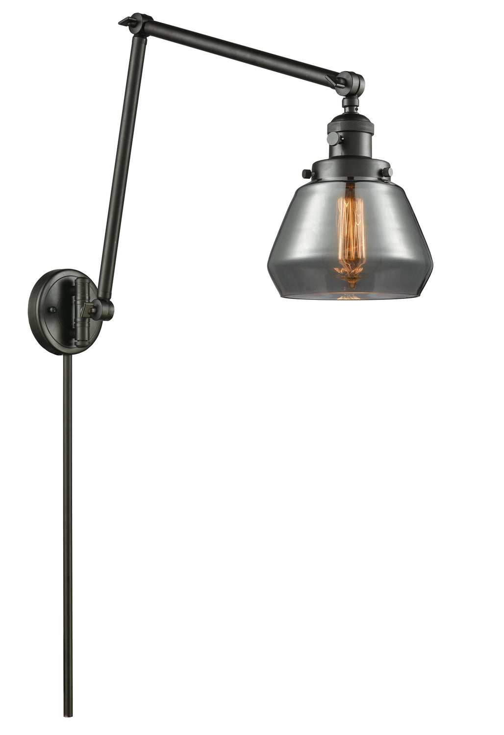 Innovations - 238-OB-G173 - One Light Swing Arm Lamp - Franklin Restoration - Oil Rubbed Bronze