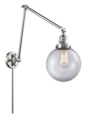 Innovations - 238-PC-G202-8 - One Light Swing Arm Lamp - Franklin Restoration - Polished Chrome