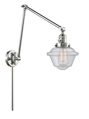 Innovations - 238-PC-G534 - One Light Swing Arm Lamp - Franklin Restoration - Polished Chrome