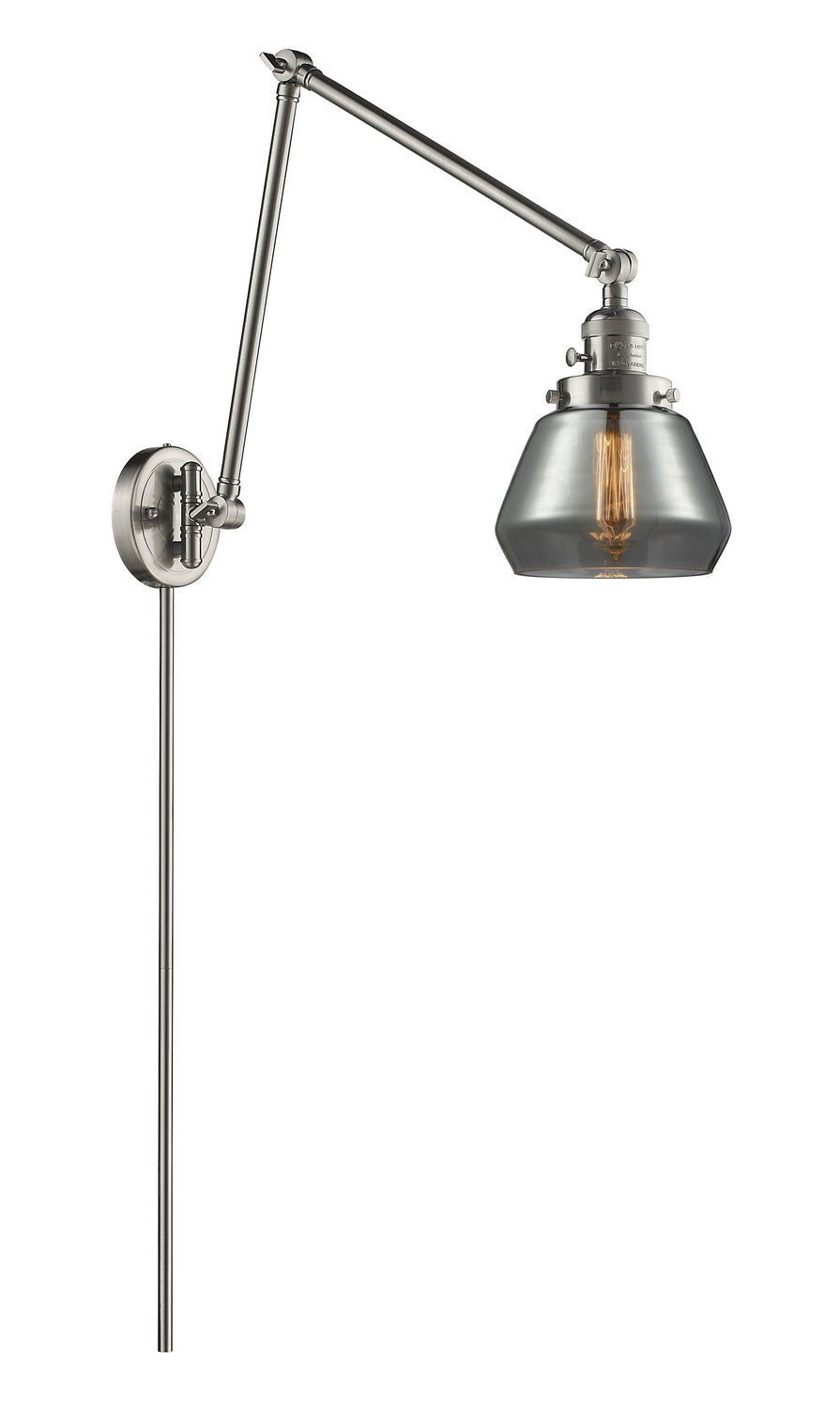 Innovations - 238-SN-G173-LED - LED Swing Arm Lamp - Franklin Restoration - Brushed Satin Nickel