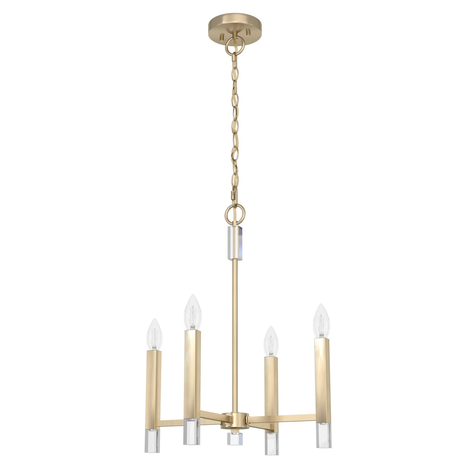 Hunter - 19517 - Four Light Pendant - Sunjai - Alturas Gold
