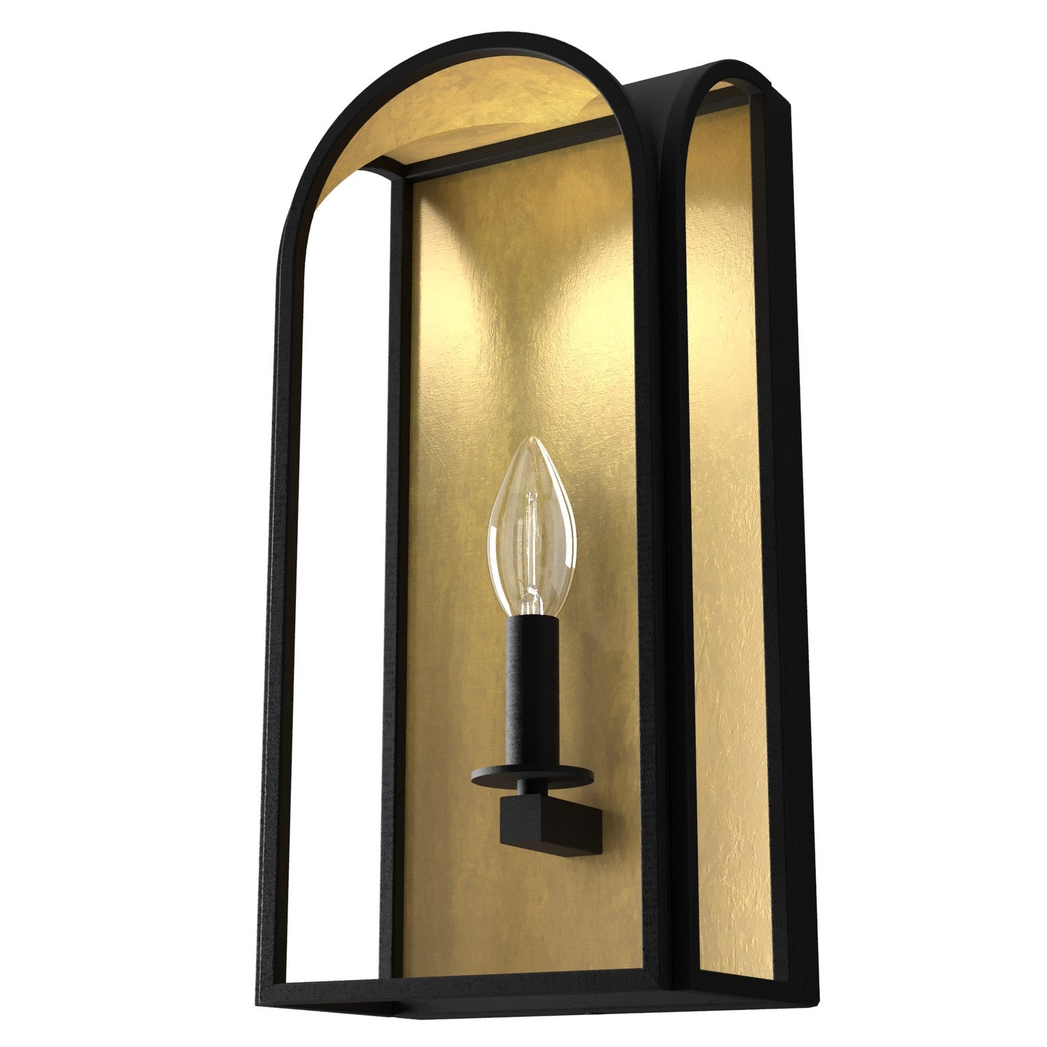 Hunter - 19729 - One Light Wall Sconce - Dukestown - Natural Black Iron