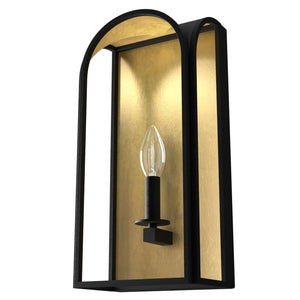 Hunter - 19729 - One Light Wall Sconce - Dukestown - Natural Black Iron