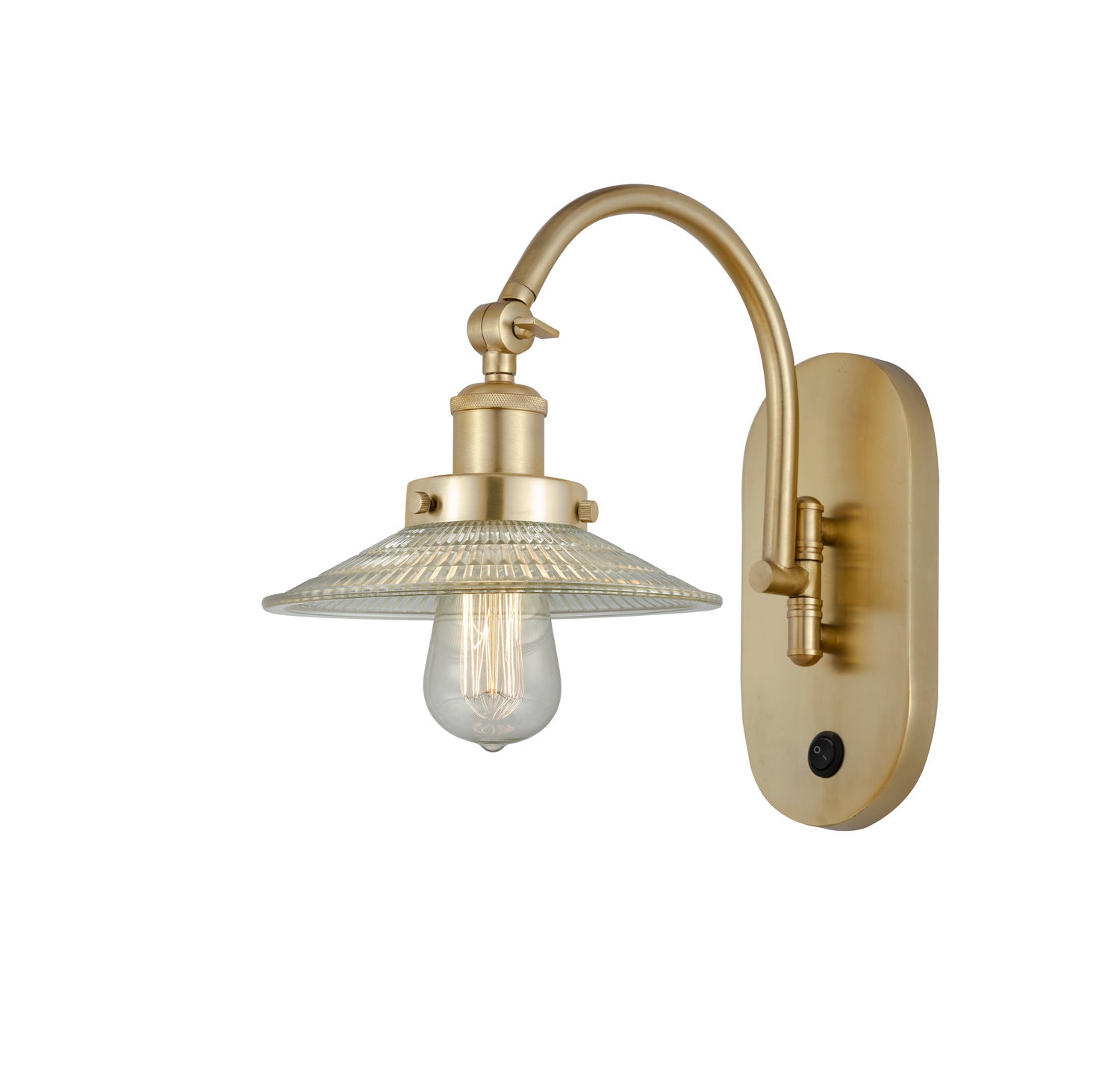 Innovations - 918-1W-SG-G2 - One Light Wall Sconce - Franklin Restoration - Satin Gold