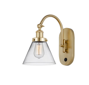 Innovations - 918-1W-SG-G42 - One Light Wall Sconce - Franklin Restoration - Satin Gold