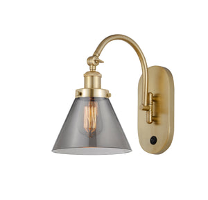 Innovations - 918-1W-SG-G43 - One Light Wall Sconce - Franklin Restoration - Satin Gold