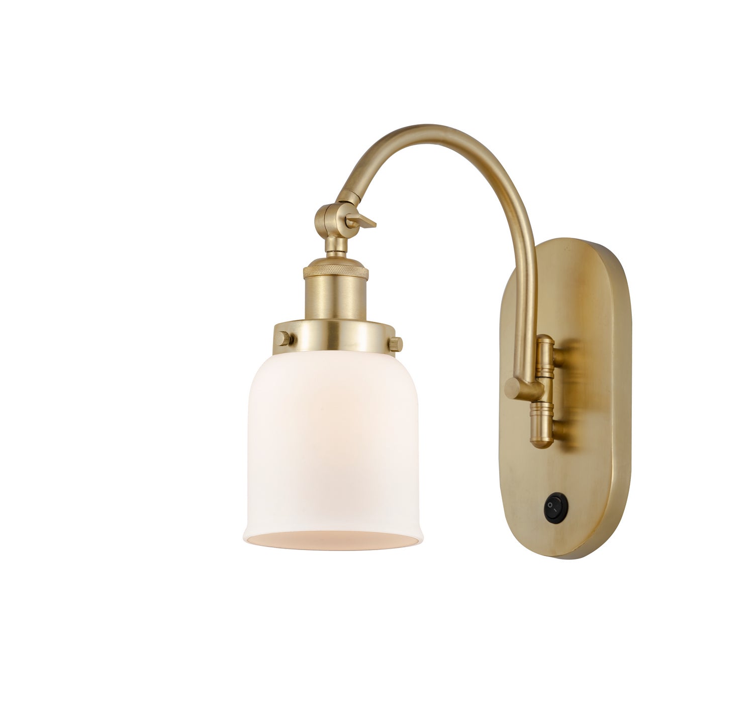 Innovations - 918-1W-SG-G51 - One Light Wall Sconce - Franklin Restoration - Satin Gold