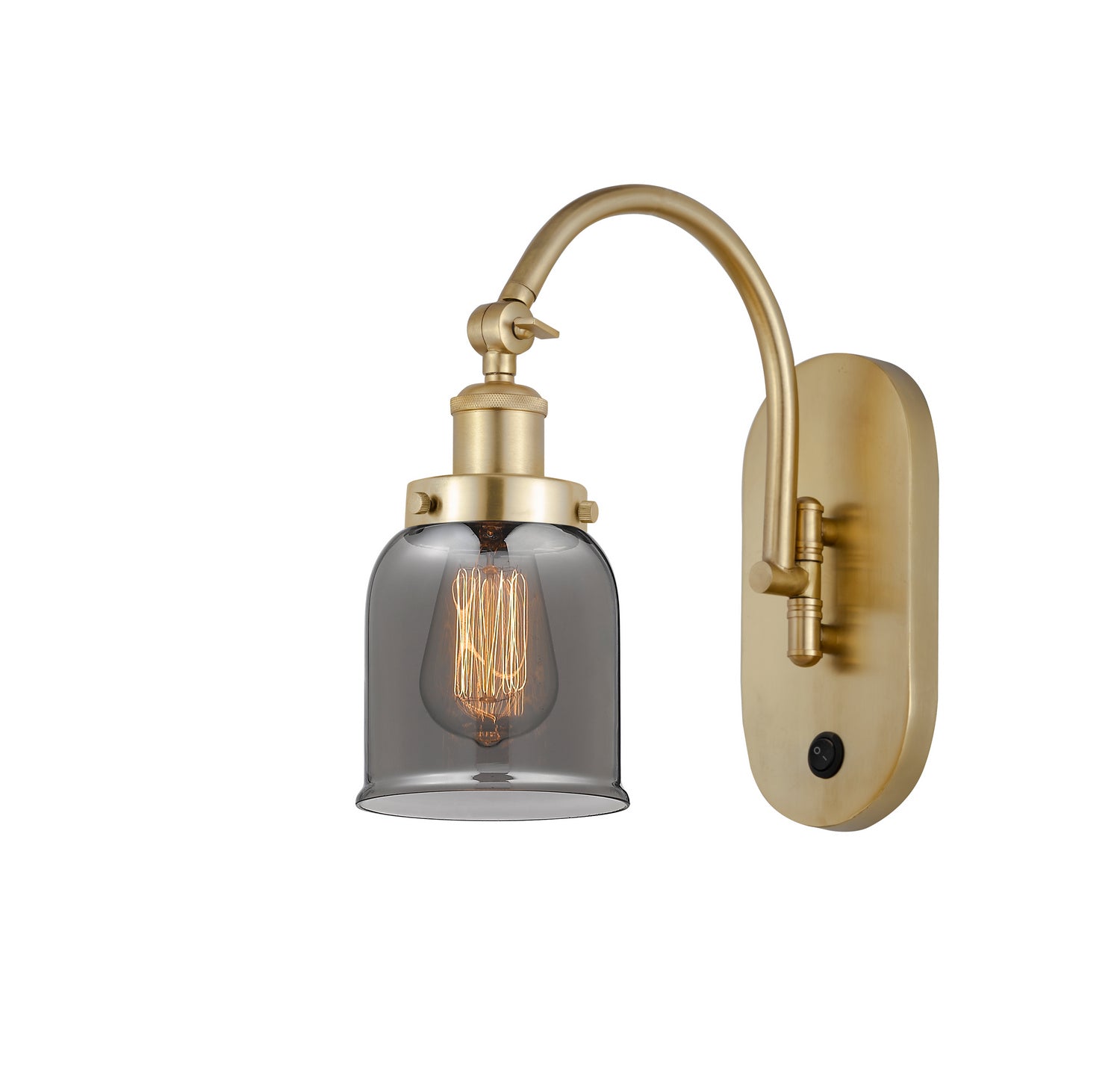 Innovations - 918-1W-SG-G53 - One Light Wall Sconce - Franklin Restoration - Satin Gold