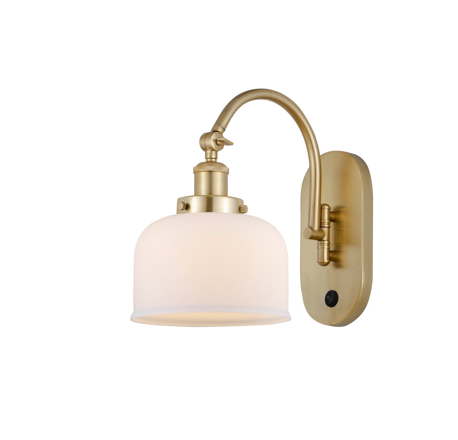 Innovations - 918-1W-SG-G71 - One Light Wall Sconce - Franklin Restoration - Satin Gold