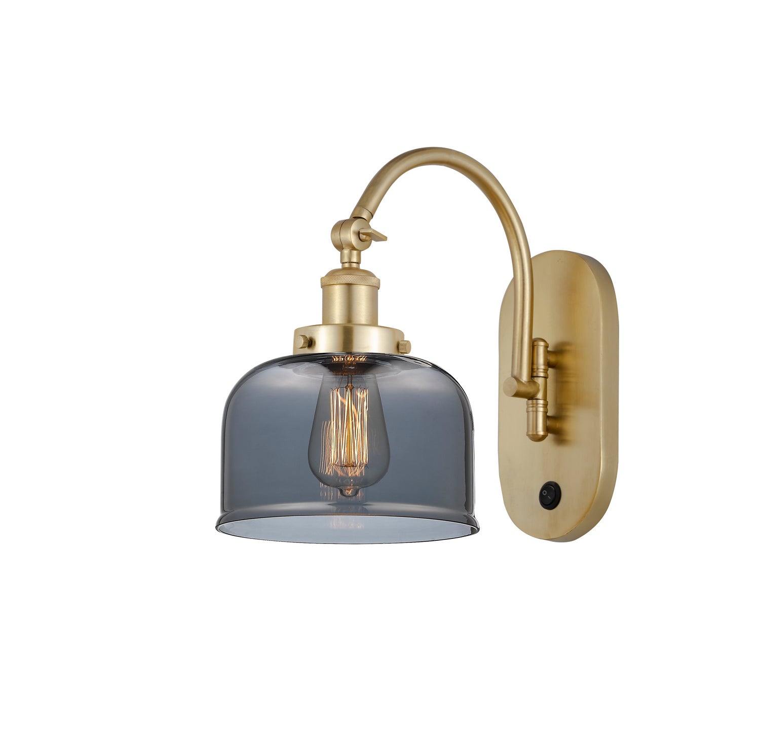 Innovations - 918-1W-SG-G73 - One Light Wall Sconce - Franklin Restoration - Satin Gold