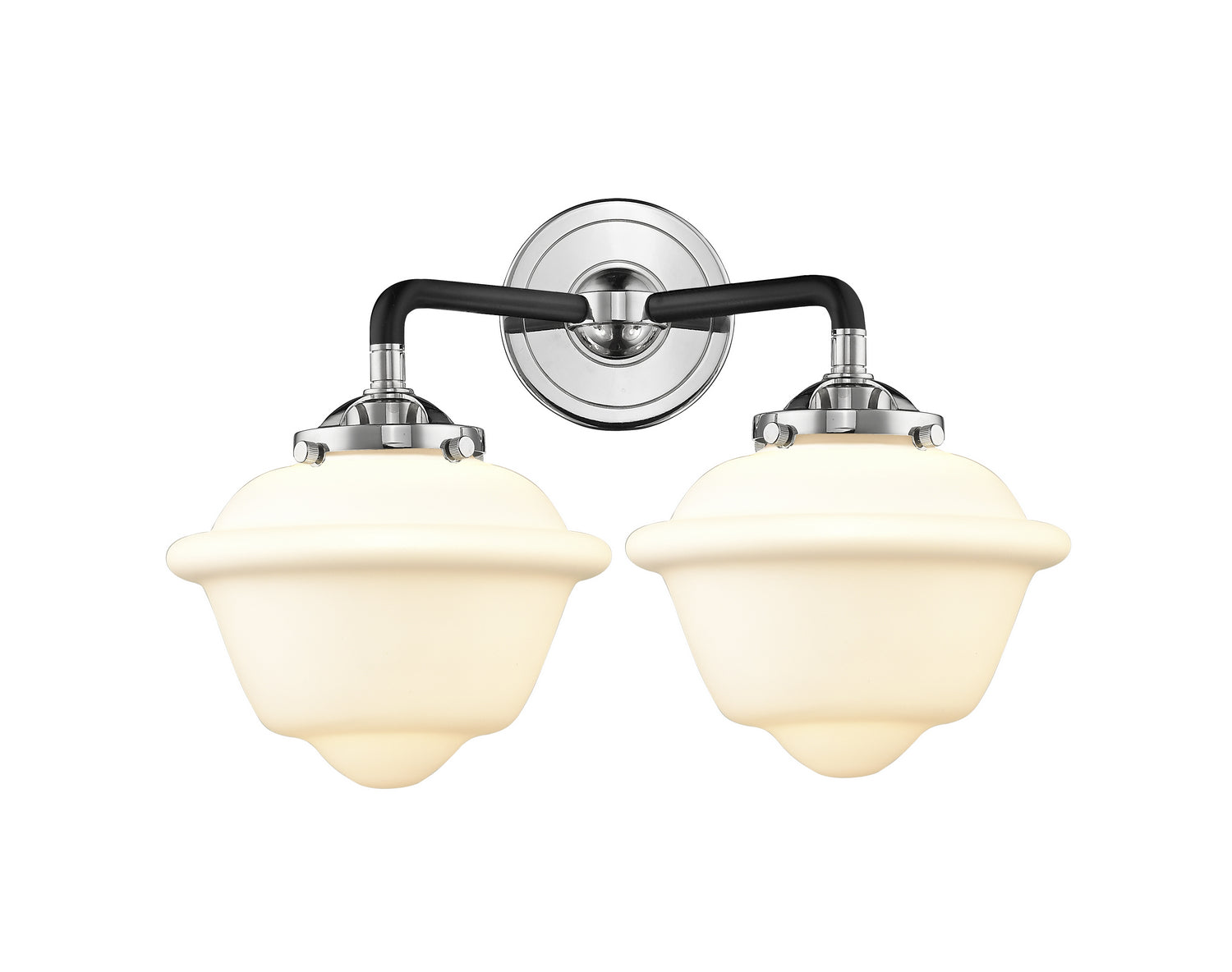 Innovations - 284-2W-BPN-G531 - Two Light Bath Vanity - Nouveau - Black Polished Nickel