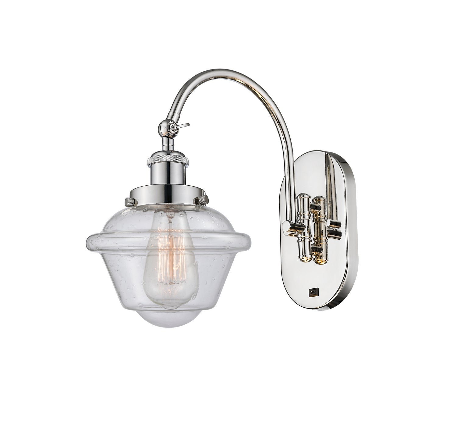 Innovations - 918-1W-PN-G534 - One Light Wall Sconce - Franklin Restoration - Polished Nickel