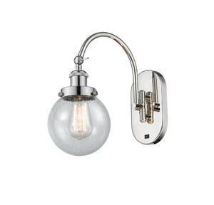 Innovations - 918-1W-PN-G204-6 - One Light Wall Sconce - Franklin Restoration - Polished Nickel