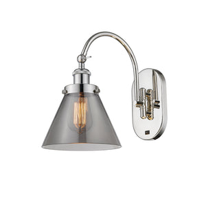 Innovations - 918-1W-PN-G43 - One Light Wall Sconce - Franklin Restoration - Polished Nickel