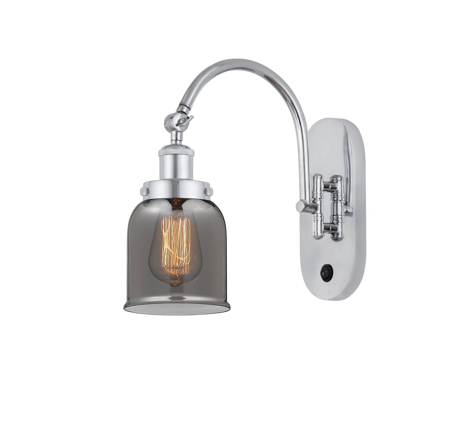 Innovations - 918-1W-PC-G53 - One Light Wall Sconce - Franklin Restoration - Polished Chrome