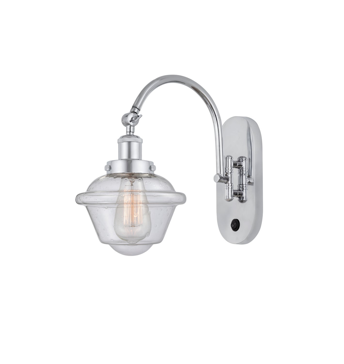 Innovations - 918-1W-PC-G534 - One Light Wall Sconce - Franklin Restoration - Polished Chrome