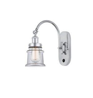 Innovations - 918-1W-PC-G182S - One Light Wall Sconce - Franklin Restoration - Polished Chrome