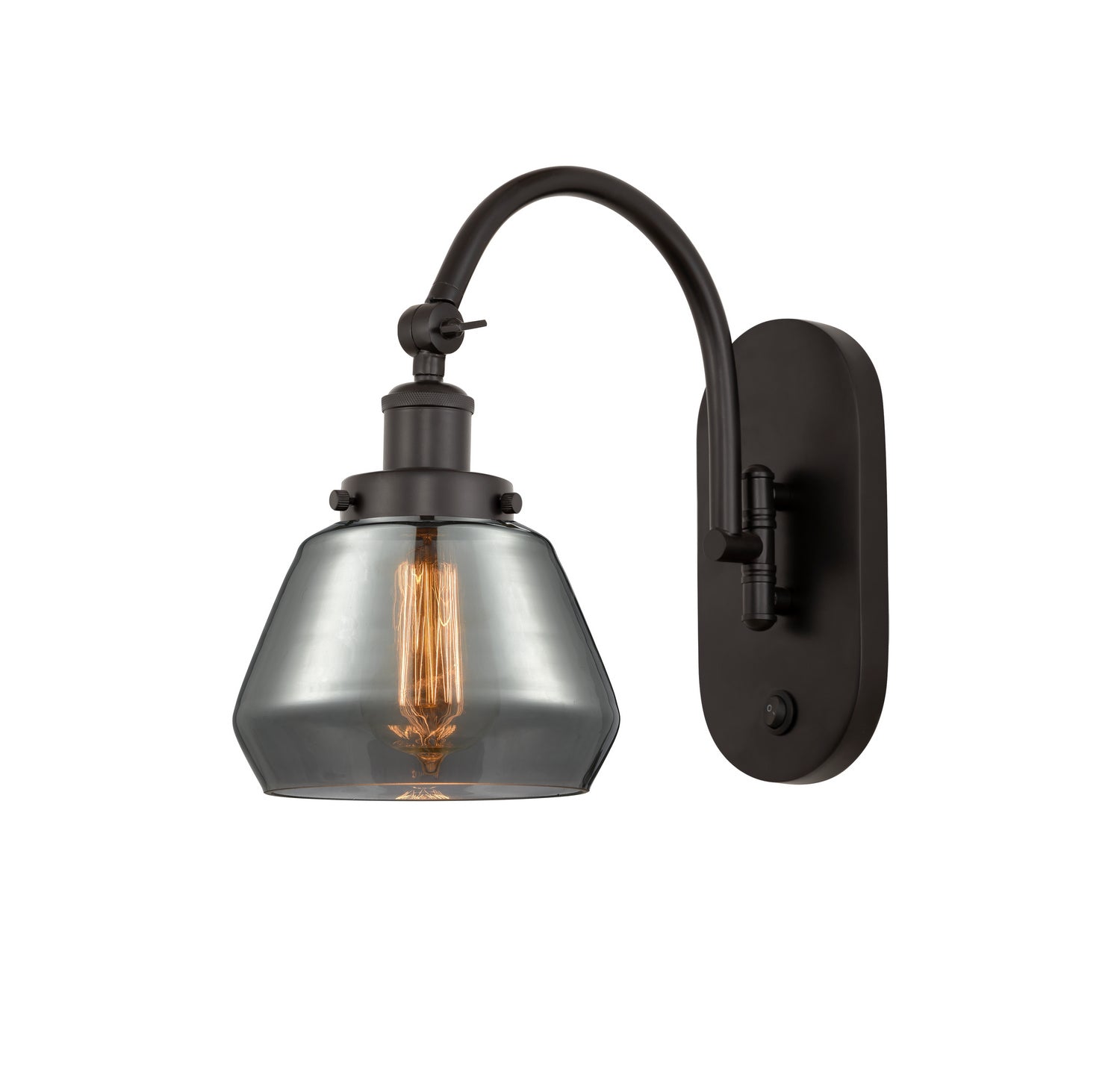 Innovations - 918-1W-OB-G173 - One Light Wall Sconce - Franklin Restoration - Oil Rubbed Bronze