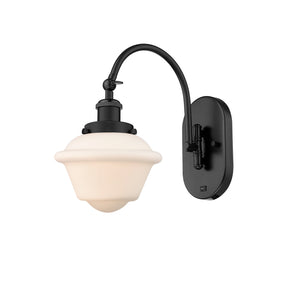 Innovations - 918-1W-BK-G531-LED - LED Wall Sconce - Franklin Restoration - Matte Black