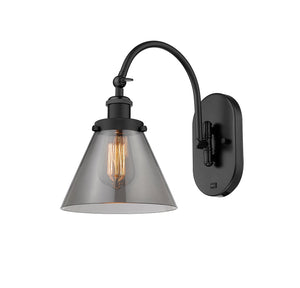 Innovations - 918-1W-BK-G43-LED - LED Wall Sconce - Franklin Restoration - Matte Black