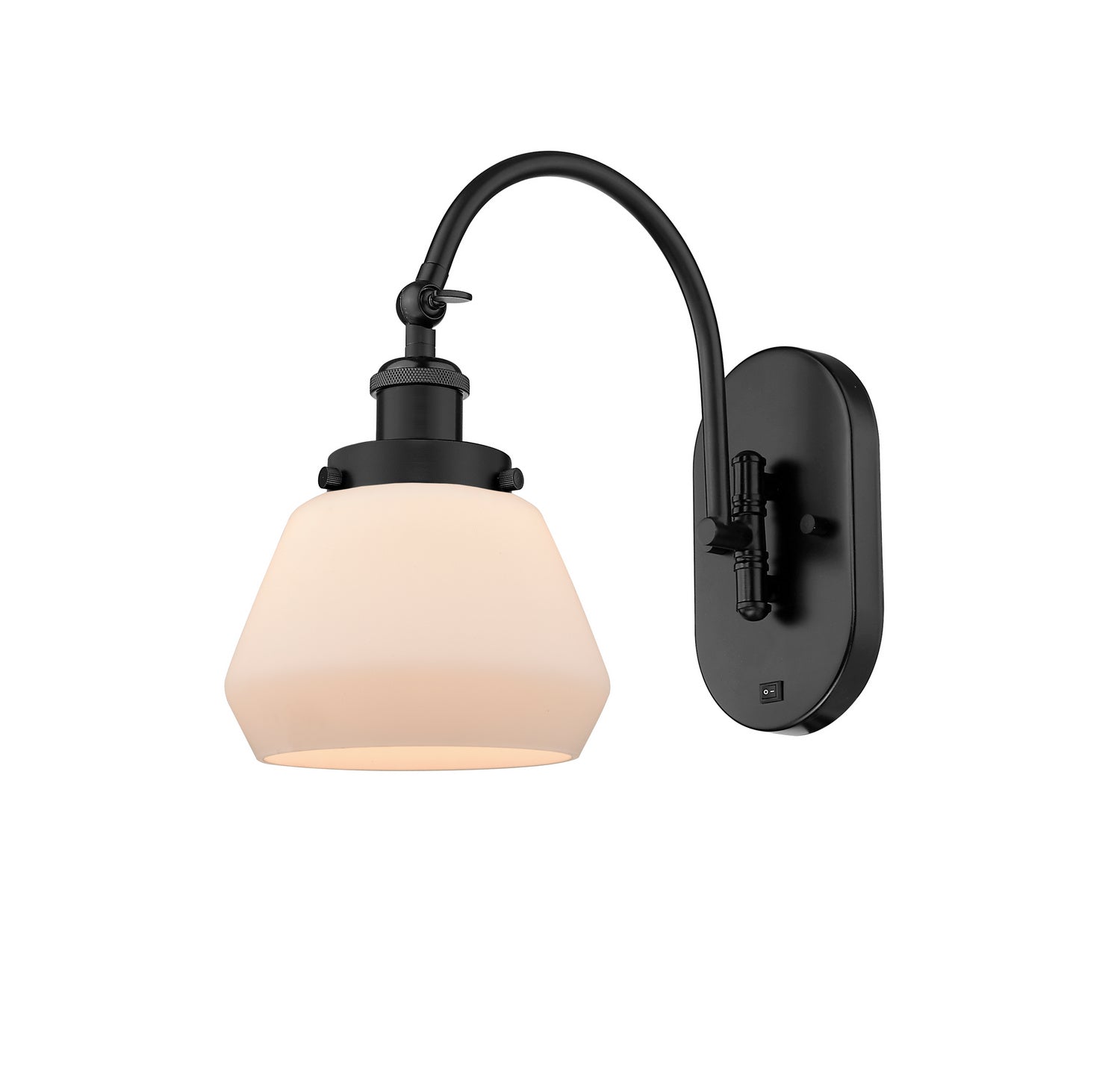 Innovations - 918-1W-BK-G171-LED - LED Wall Sconce - Franklin Restoration - Matte Black