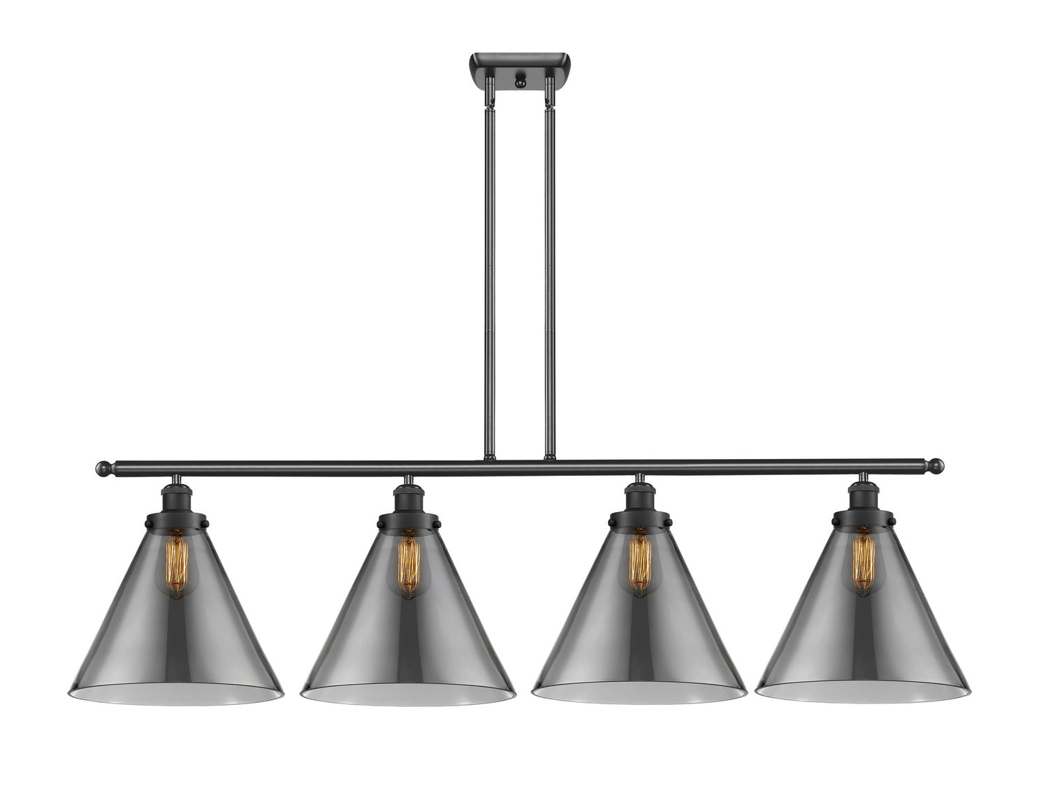 Innovations - 916-4I-BK-G43-L - Four Light Island Pendant - Ballston Urban - Matte Black