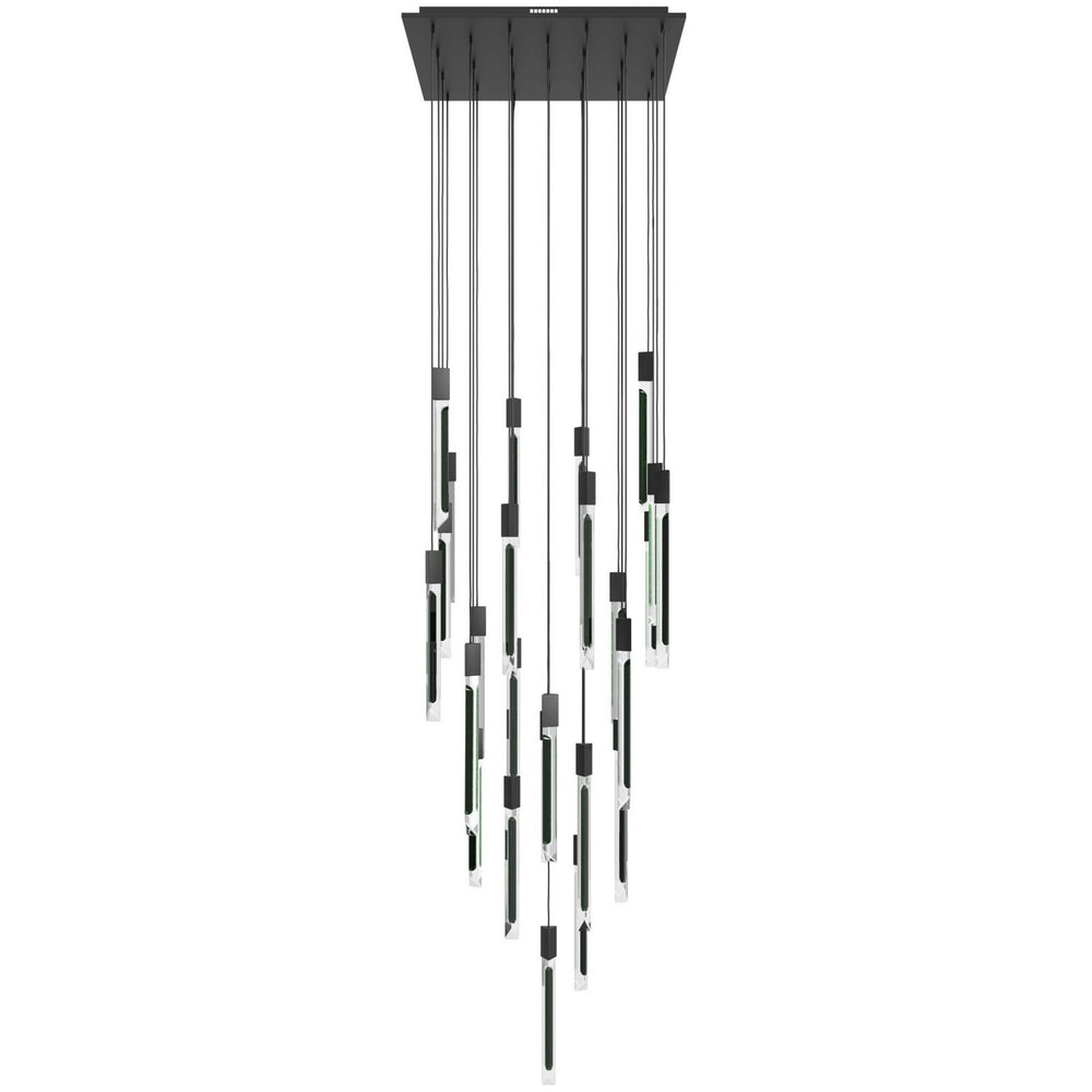 Avenue Lighting - HF5431-BLK-JAD - LED Pendant - Alpine - Black Jade Glass