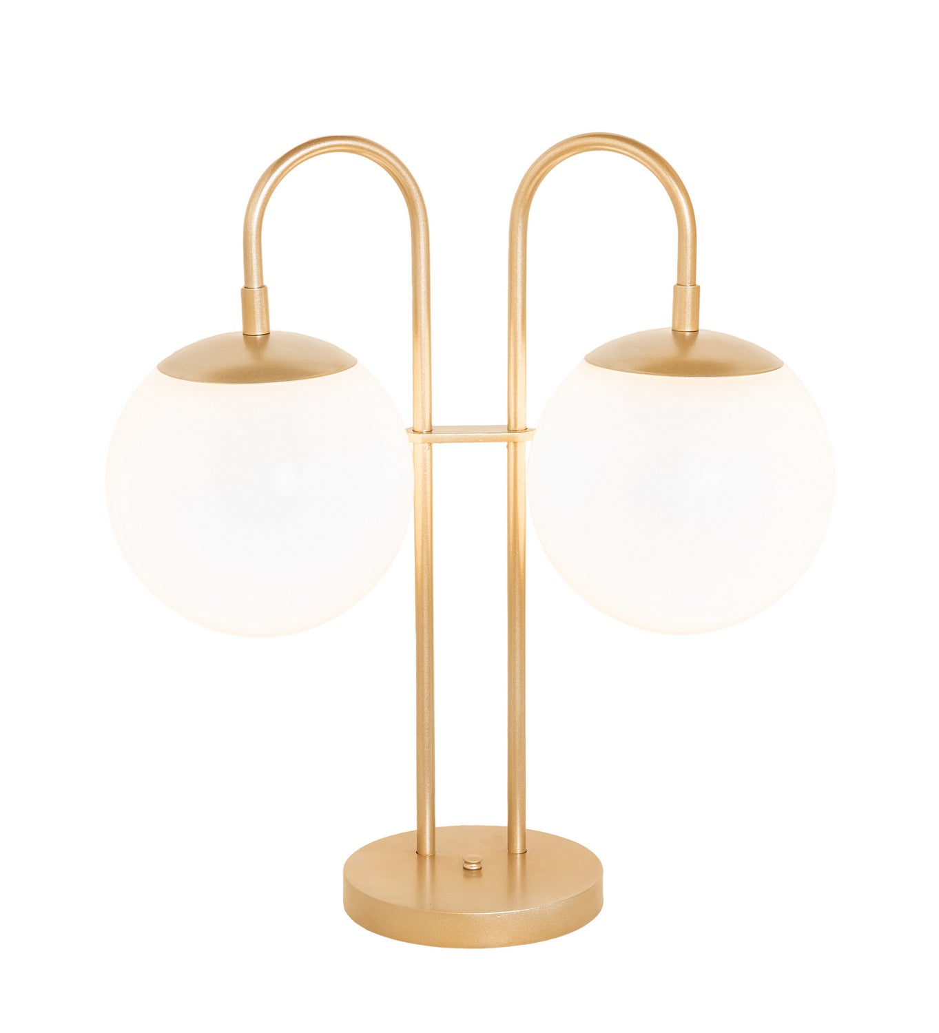 Meyda Tiffany - 254472 - Two Light Table Lamp - Bola - Champagne Metallic