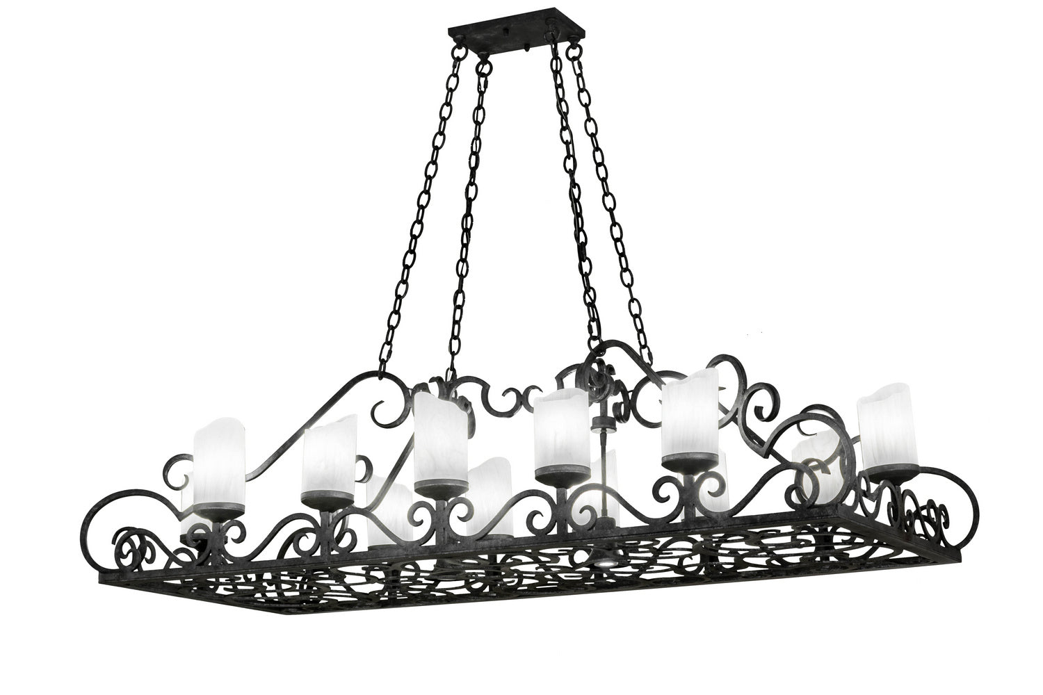 Meyda Tiffany - 254701 - LED Chandelier - Carlotta - Smoke