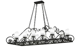 Meyda Tiffany - 254701 - LED Chandelier - Carlotta - Smoke