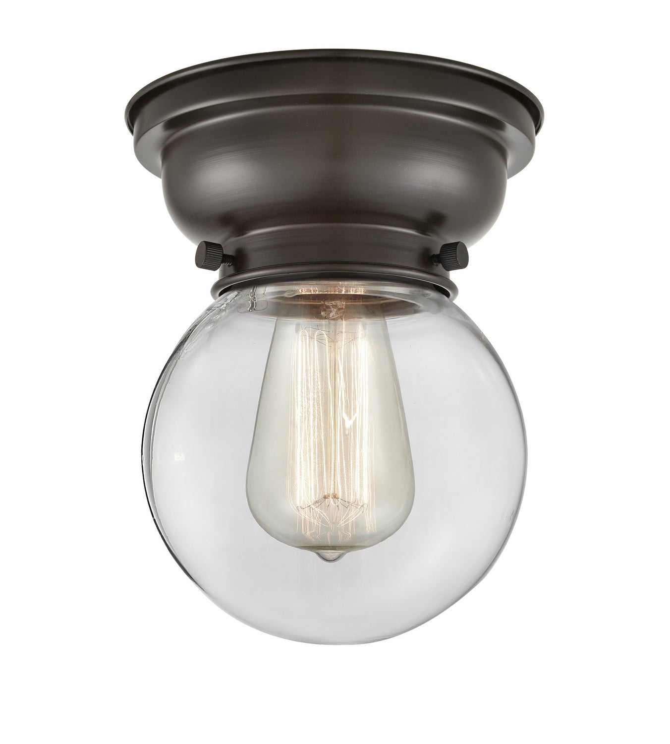 Innovations - 623-1F-OB-G202-6 - One Light Flush Mount - Franklin Restoration - Oil Rubbed Bronze