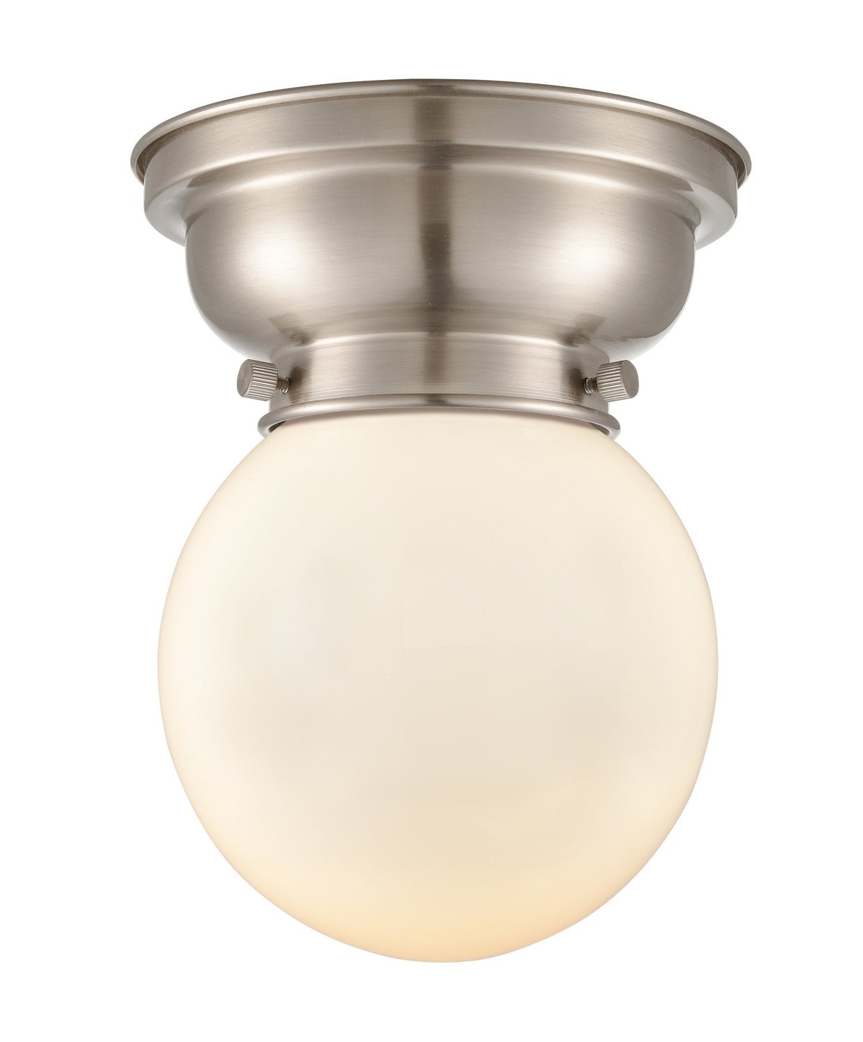 Innovations - 623-1F-SN-G201-6 - One Light Flush Mount - Franklin Restoration - Brushed Satin Nickel