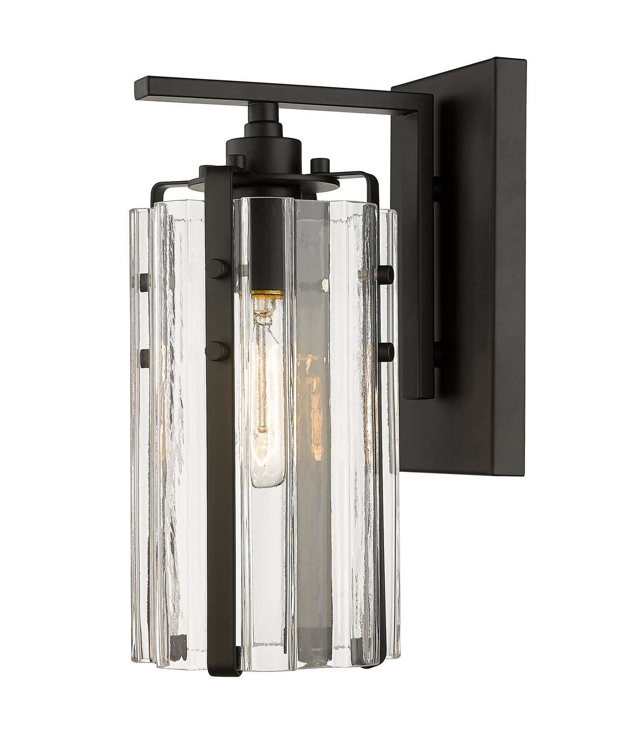 Z-Lite - 3036-1S-MB - One Light Wall Sconce - Alverton - Matte Black