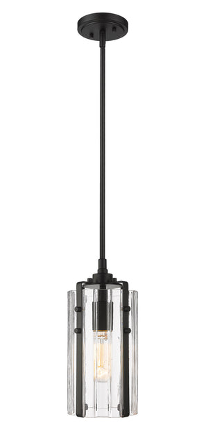 Z-Lite - 3036MP-MB - One Light Pendant - Alverton - Matte Black