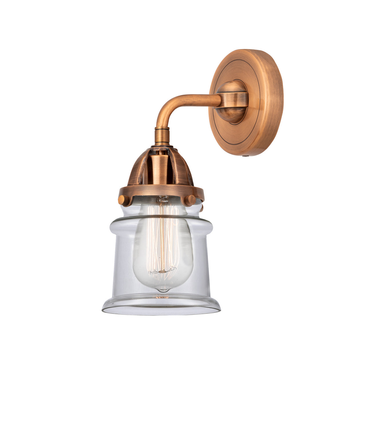 Innovations - 288-1W-AC-G182S - One Light Wall Sconce - Nouveau 2 - Antique Copper