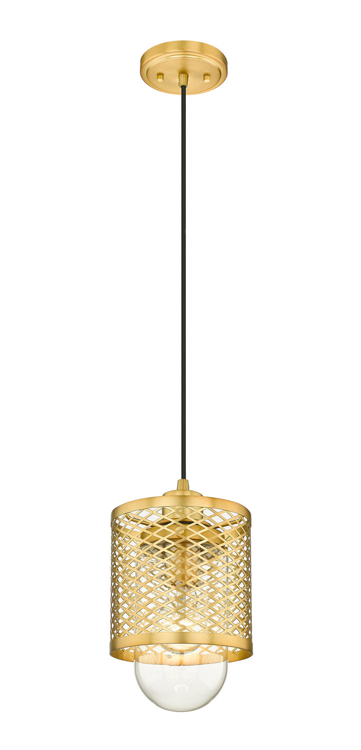 Z-Lite - 3037MP-RB - One Light Pendant - Kipton - Rubbed Brass