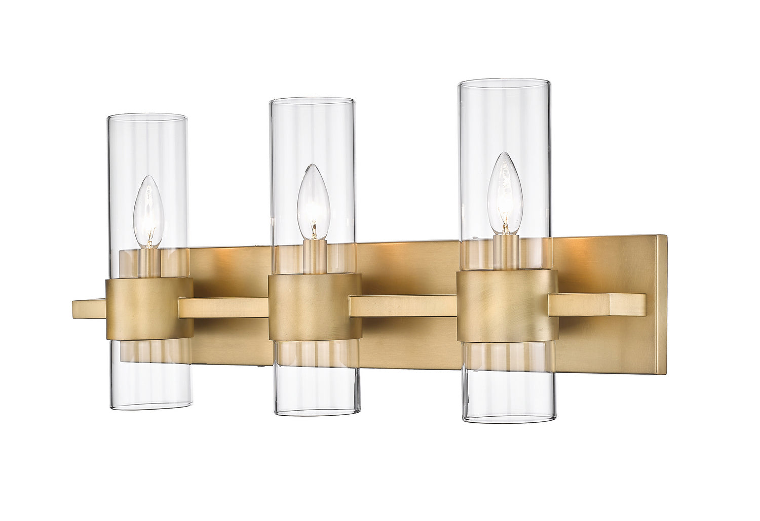 Z-Lite - 343-3V-RB - Three Light Vanity - Lawson - Rubbed Brass