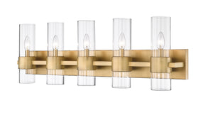 Z-Lite - 343-5V-RB - Five Light Vanity - Lawson - Rubbed Brass