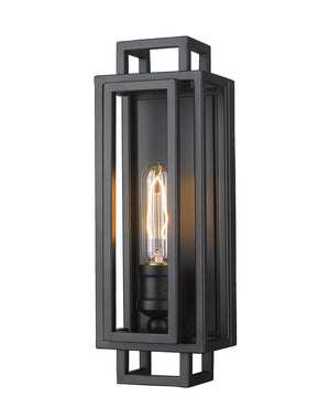 Z-Lite - 454-1S-MB - One Light Wall Sconce - Titania - Matte Black