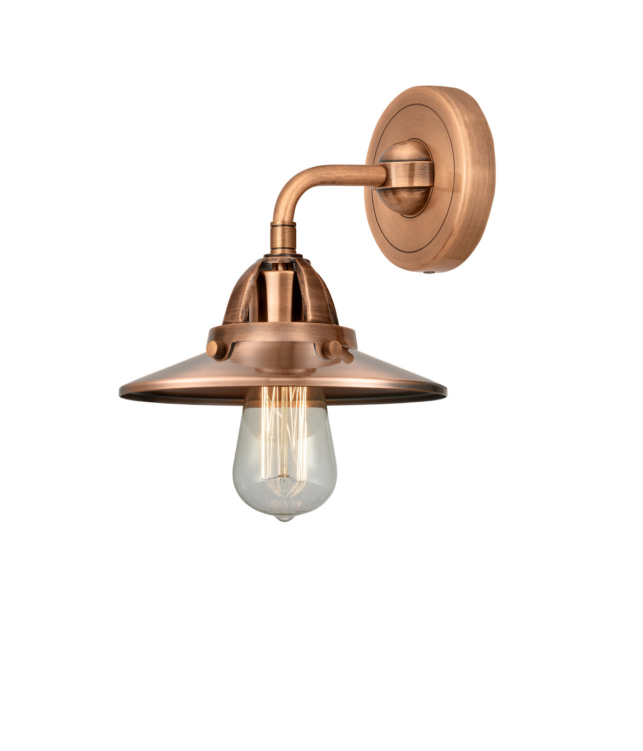 Innovations - 288-1W-AC-M3-AC - One Light Wall Sconce - Nouveau 2 - Antique Copper