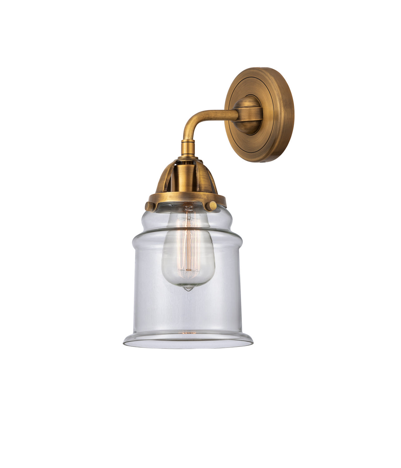 Innovations - 288-1W-BB-G182 - One Light Wall Sconce - Nouveau 2 - Brushed Brass