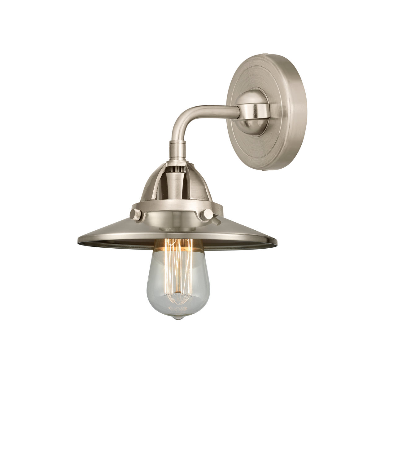 Innovations - 288-1W-SN-M2-SN - One Light Wall Sconce - Nouveau 2 - Brushed Satin Nickel