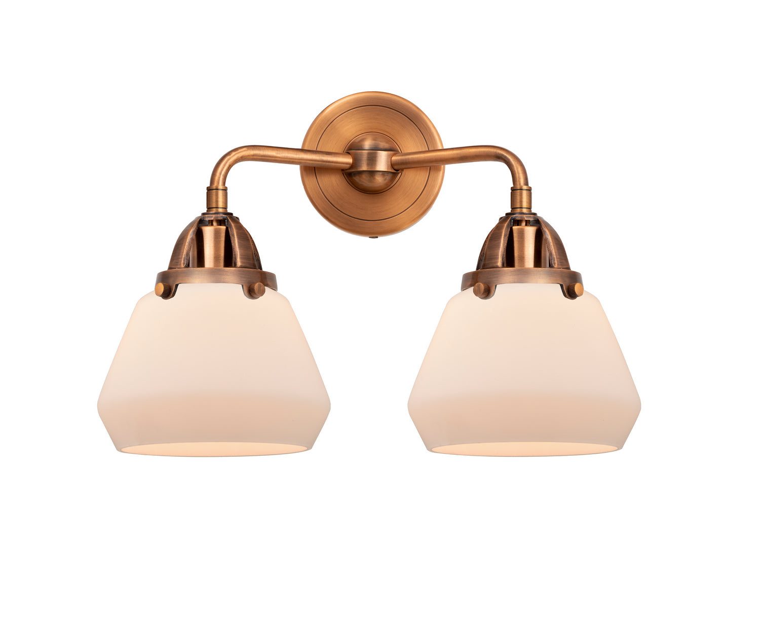 Innovations - 288-2W-AC-G171 - Two Light Bath Vanity - Nouveau 2 - Antique Copper