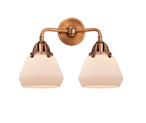 Innovations - 288-2W-AC-G171 - Two Light Bath Vanity - Nouveau 2 - Antique Copper