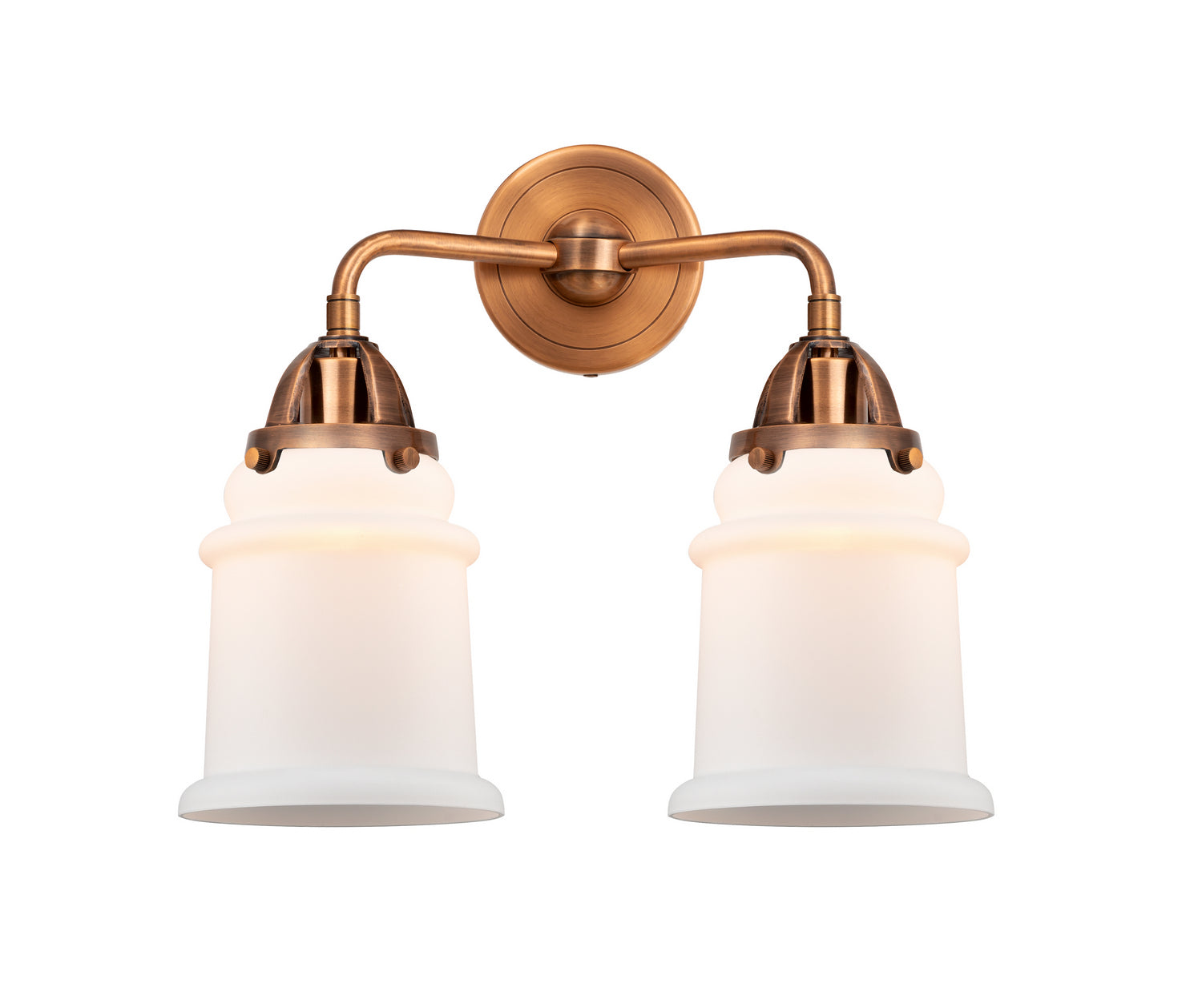 Innovations - 288-2W-AC-G181 - Two Light Bath Vanity - Nouveau 2 - Antique Copper